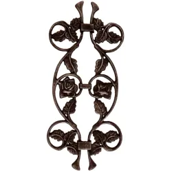 Ornament ruža 400x190 mm, na tyč 12x12mm Ornament ruža 400x190 mm, na tyč 12x12mm